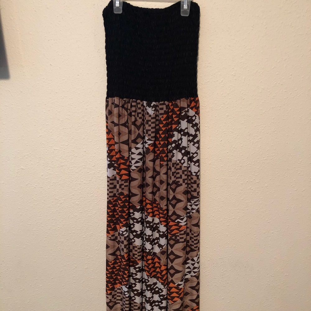 Multicolored maxi dress